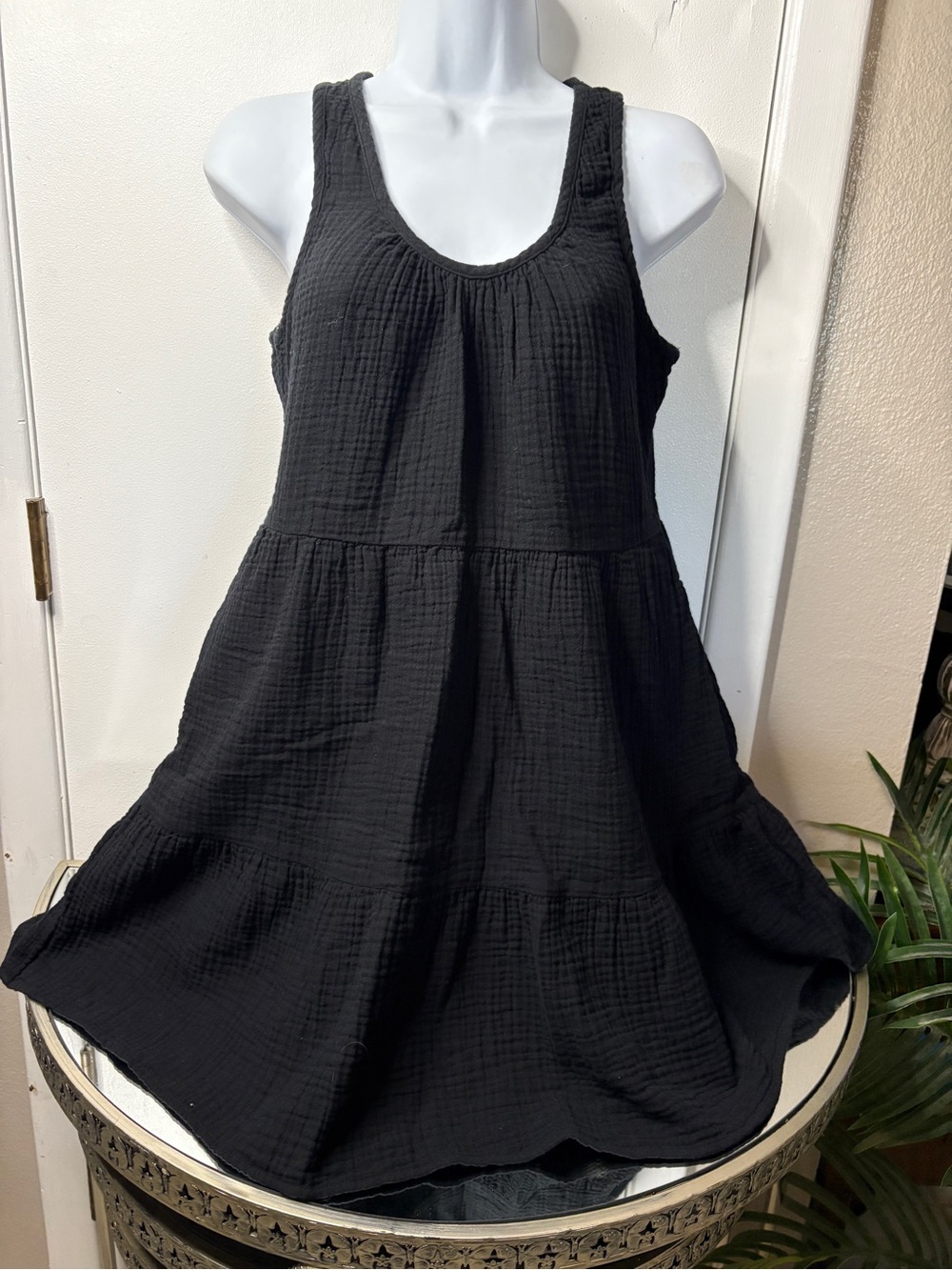 Universal Thread Black Tiered Tank Dress